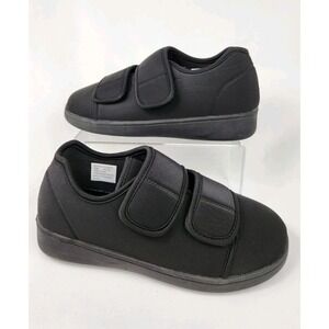 Comfortview Womens Sz 9 Extra Wide Microbacterial Walking Shoe Injury Adjustable